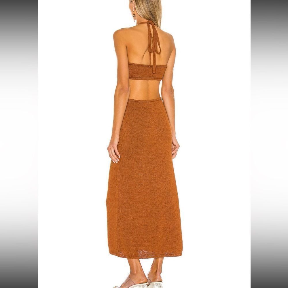 NWT Cult Gaia Cameron Knit in Amber Large Revolve - Picture 5 of 13